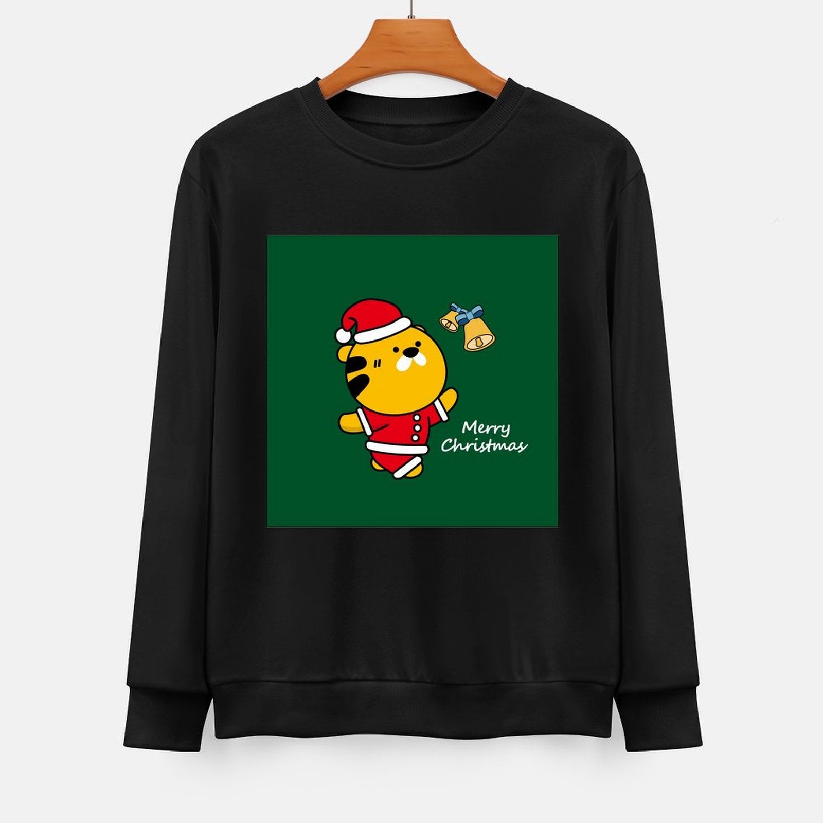 Front Patterned Long Sleeve TopRecycled RegularFit